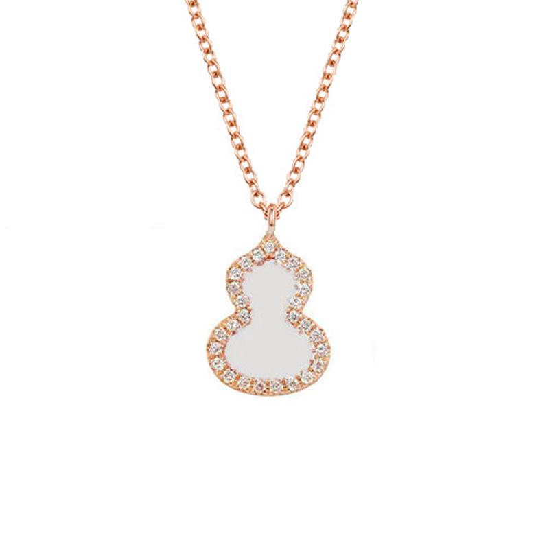 18K Gold-Plated Red Agate & White Shell Qilin Gourd Necklace - Luxury Clavicle Chain Pendant for Women
18K Gold-Plated Red Agate & White Shell Qilin Gourd Necklace - Luxury Clavicle Chain Pendant for Women