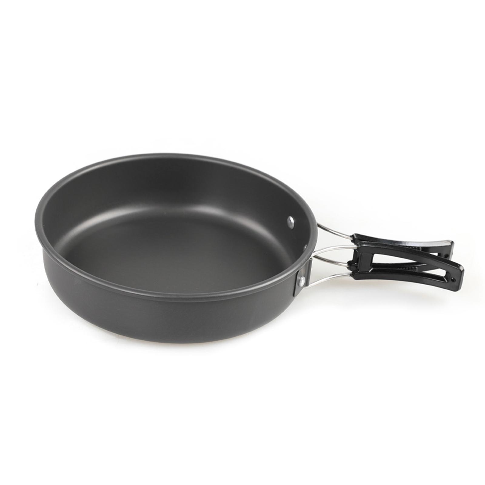 Outdoor Cooking Pans Aluminum Fry Pans Picnics Cookware, Practical Campfire Frying Pans Pots with Heat Resistant Handle 1
Outdoor Cooking Pans Aluminum Fry Pans Picnics Cookware, Practical Campfire Frying Pans Pots with Heat Resistant Handle 1