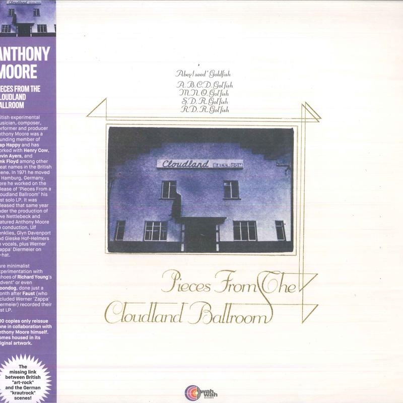 LP Record ANTHONY MOORE - Pieces From The Cloudland Ballroom LPS227 Wah Wah Records 2019 Spain Classical
LP Record ANTHONY MOORE - Pieces From The Cloudland Ballroom LPS227 Wah Wah Records 2019 Spain Classical