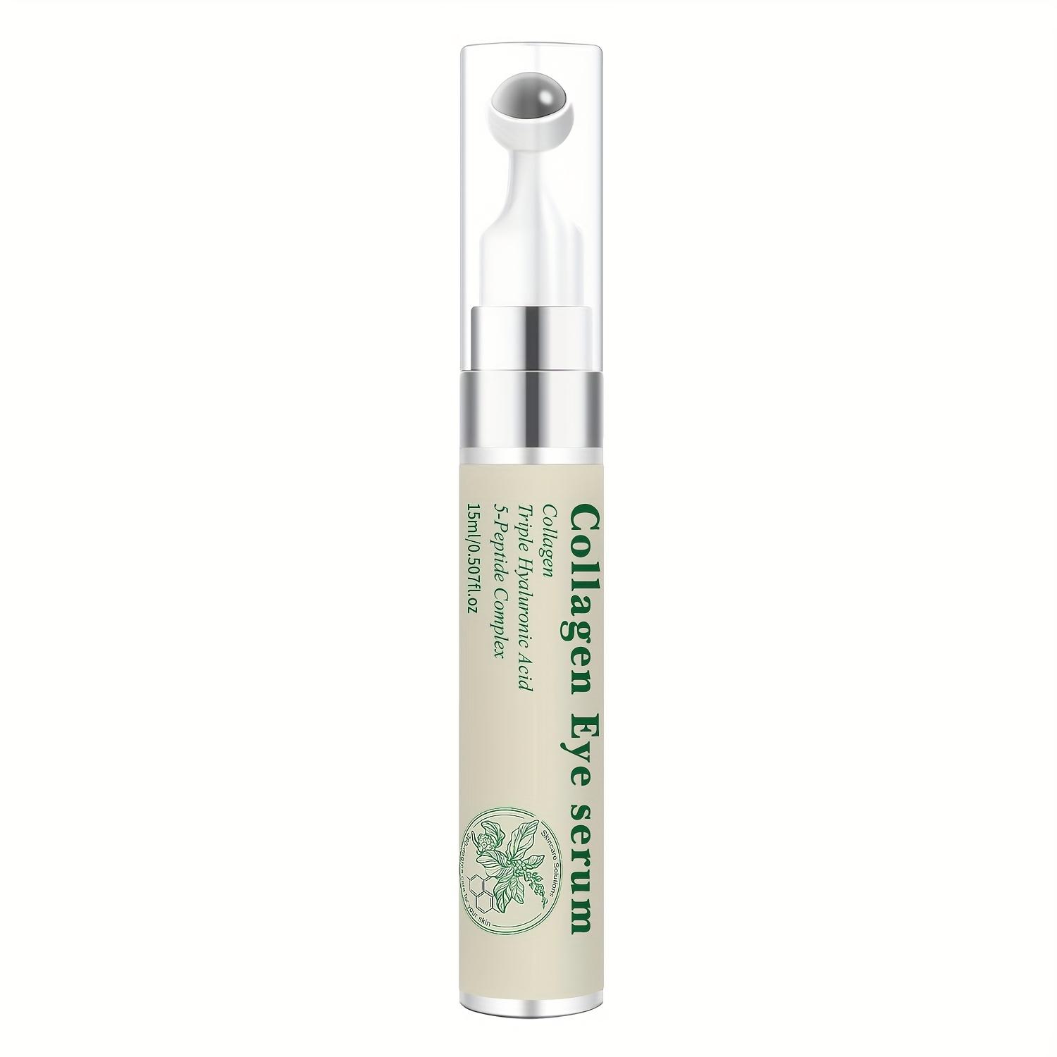 Collagen Eye Serum Lightening Dark Circles Remover Eye Bags Reduce Fine Lines Tightening Lifting Moisturizing Under Eye Roller 15ml
Collagen Eye Serum Lightening Dark Circles Remover Eye Bags Reduce Fine Lines Tightening Lifting Moisturizing Under Eye Roller 15ml