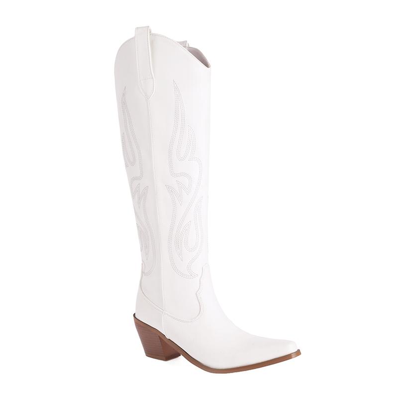 Большого размера Вышивка Полоска Заостренный Конус Грубый Каблук Дышащая Внутренняя часть Новые Западные Сапоги Сапоги Западного Ковбоя Рыцарские Сапоги 39 белый
Большого размера Вышивка Полоска Заостренный Конус Грубый Каблук Дышащая Внутренняя часть Новые Западные Сапоги Сапоги Западного Ковбоя Рыцарские Сапоги 39 белый