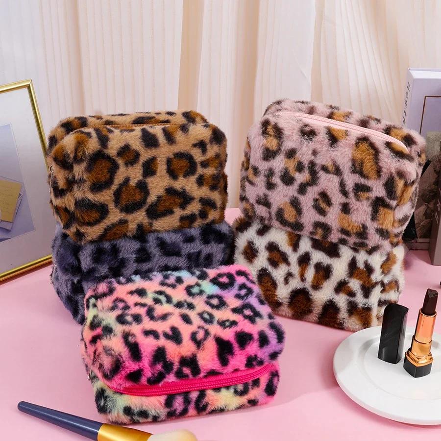 Leopard Plush Makeup Bags for Women Soft Travel Cosmetic Bag Organizer Case Lady Girls Make Up Case Necessaries Handbags Case
Leopard Plush Makeup Bags for Women Soft Travel Cosmetic Bag Organizer Case Lady Girls Make Up Case Necessaries Handbags Case