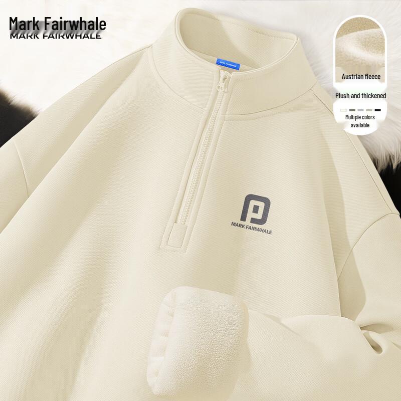 Mark Fairwhale Men s Winter 2025 Half-Zip Fleece Stand Collar Sweatshirt M
Mark Fairwhale Men s Winter 2025 Half-Zip Fleece Stand Collar Sweatshirt M
