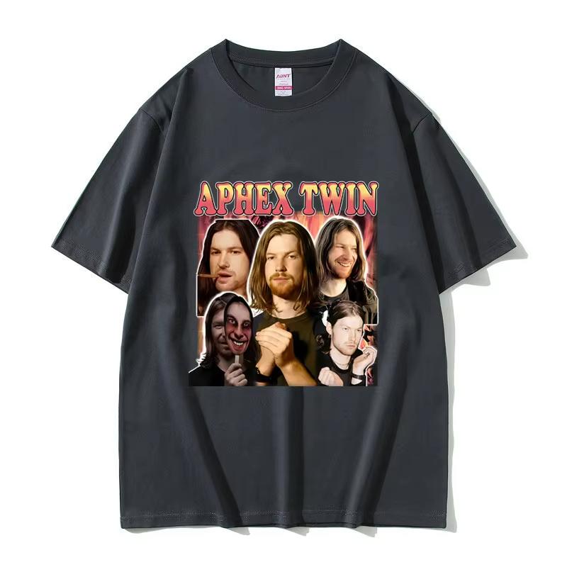 Aphex Twin Graphic Tshirt Unisex Women Fashion Retro Oversized Short Sleeve Unisex Casual High Quality Soft Cotton T Shirts Tops 4XL
Aphex Twin Graphic Tshirt Unisex Women Fashion Retro Oversized Short Sleeve Unisex Casual High Quality Soft Cotton T Shirts Tops 4XL