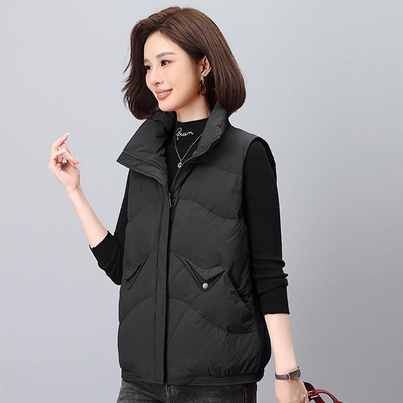 Женский осенне-зимний легкий пуховый жилет высокого класса в европейском стиле свободного кроя M
Женский осенне-зимний легкий пуховый жилет высокого класса в европейском стиле свободного кроя M