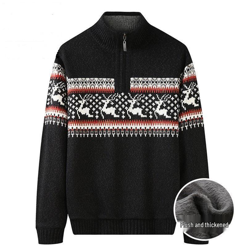 Fat Brother Plus Size Autumn/Winter Color Block Knit Sweater for Men 2XL
Fat Brother Plus Size Autumn/Winter Color Block Knit Sweater for Men 2XL