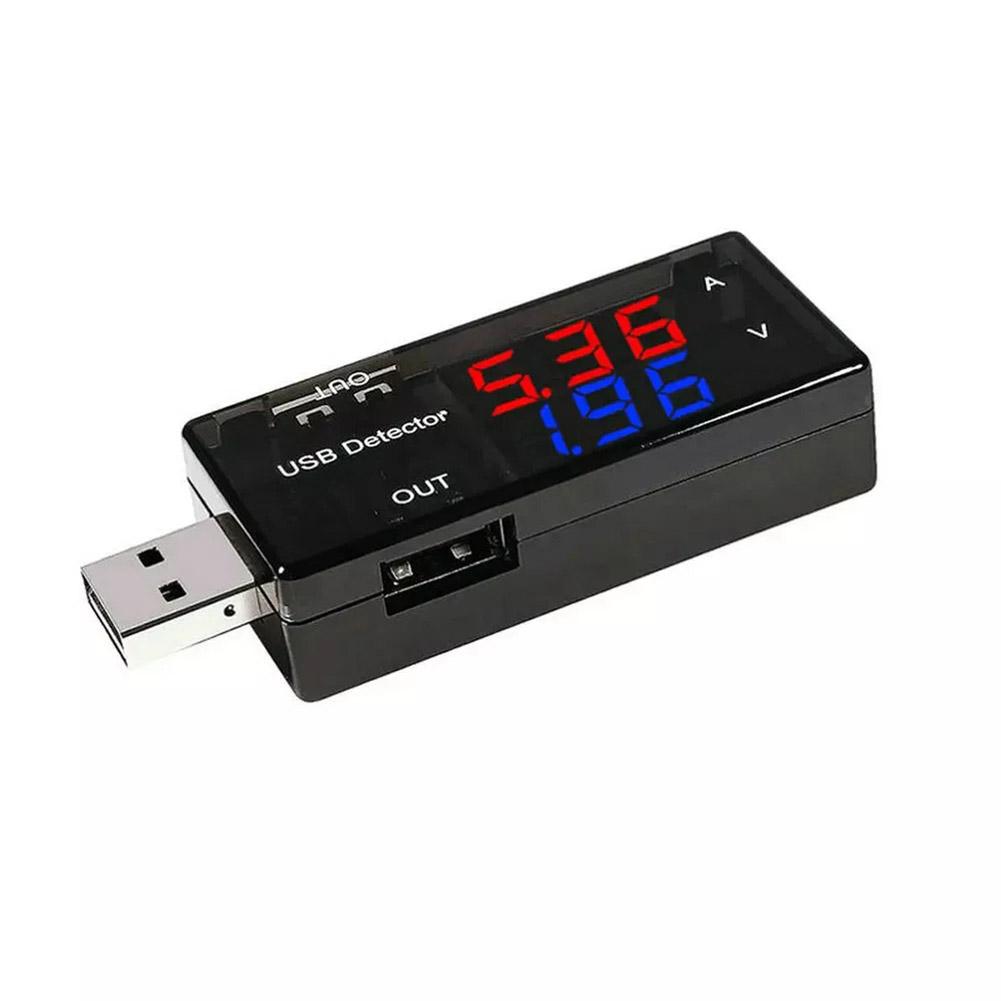 USB Charger Tester Voltage Current Meter Measures USB Output Voltage
USB Charger Tester Voltage Current Meter Measures USB Output Voltage