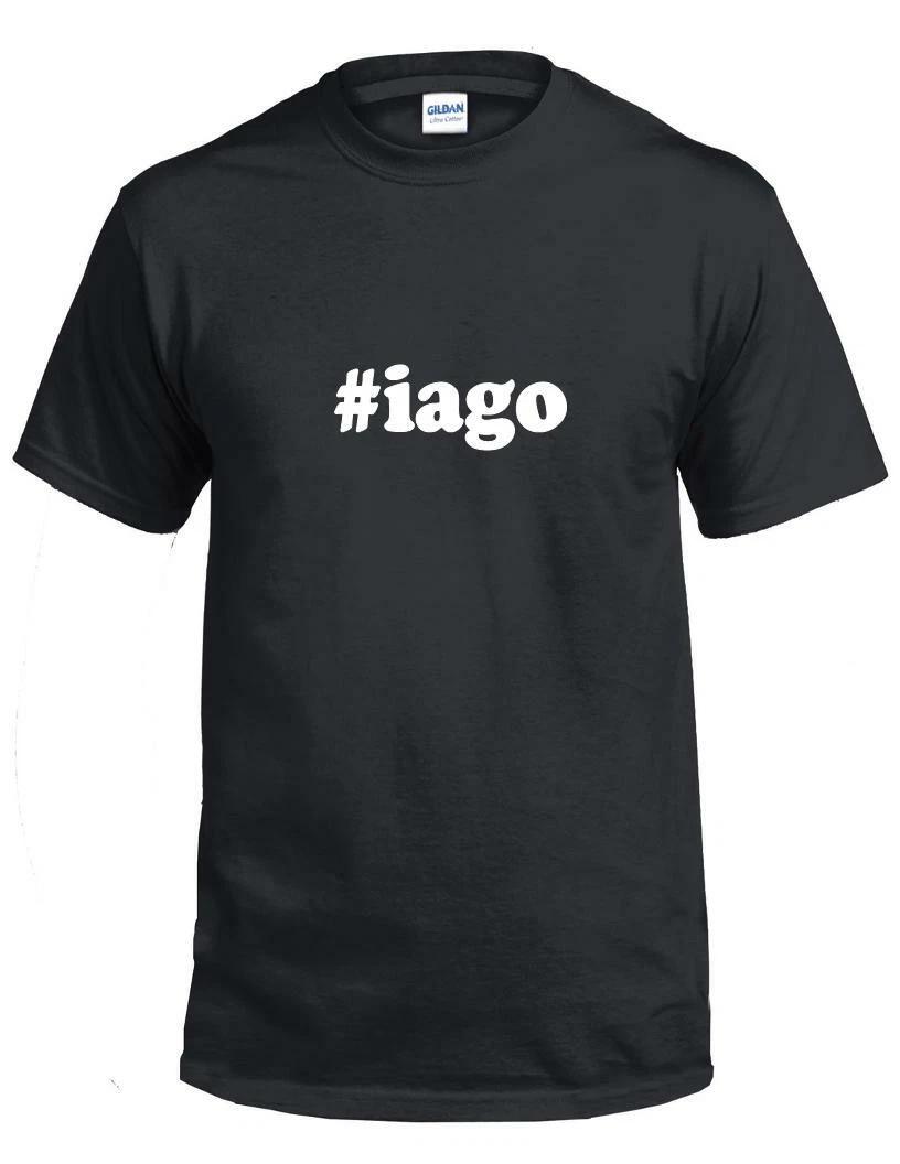 #iago T-Shirt Hashtag iago Funny Gift Black White Cotton Tee Shirt 4XL
#iago T-Shirt Hashtag iago Funny Gift Black White Cotton Tee Shirt 4XL