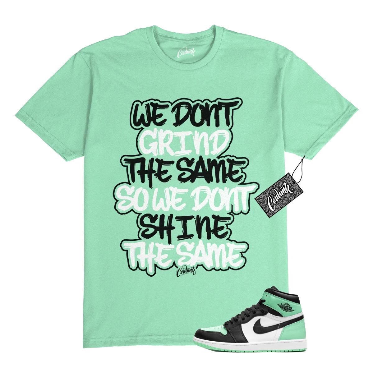1 Green Glow Mint White Black High T Shirt Match DIFF S
1 Green Glow Mint White Black High T Shirt Match DIFF S