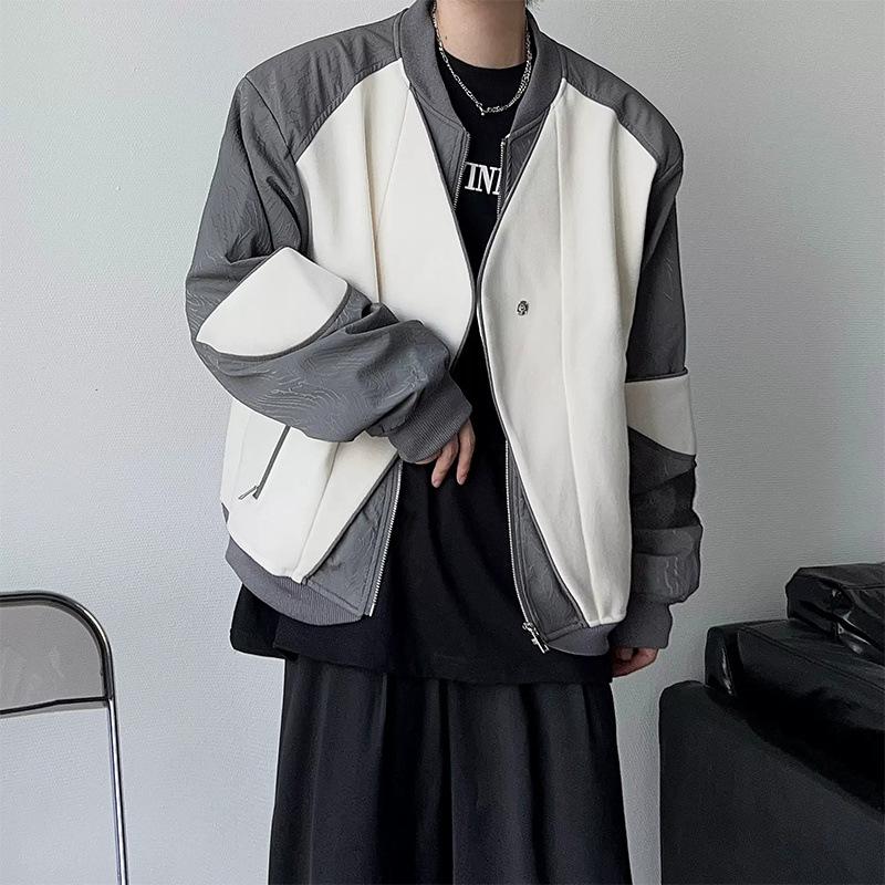 Ретро-стиль уличная контрастная цветная мужская куртка с длинными рукавами осенняя свободная повседневная куртка 2XL
Ретро-стиль уличная контрастная цветная мужская куртка с длинными рукавами осенняя свободная повседневная куртка 2XL