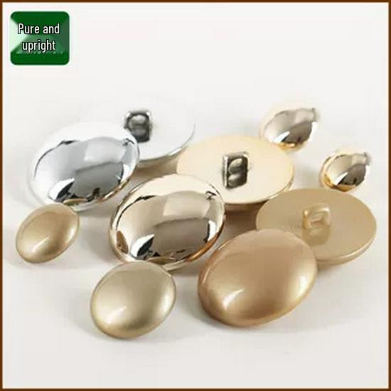 High-Quality Light-Colored Anti-Cut Thread Button: Fashionable Coat and Windbreaker Accessory Silver 15mm
High-Quality Light-Colored Anti-Cut Thread Button: Fashionable Coat and Windbreaker Accessory Silver 15mm