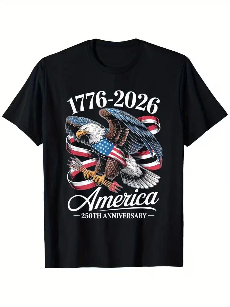 American Independence 250th Anniversary 1776-2026 Eagle & Flag Patriotic T shirt S
American Independence 250th Anniversary 1776-2026 Eagle & Flag Patriotic T shirt S