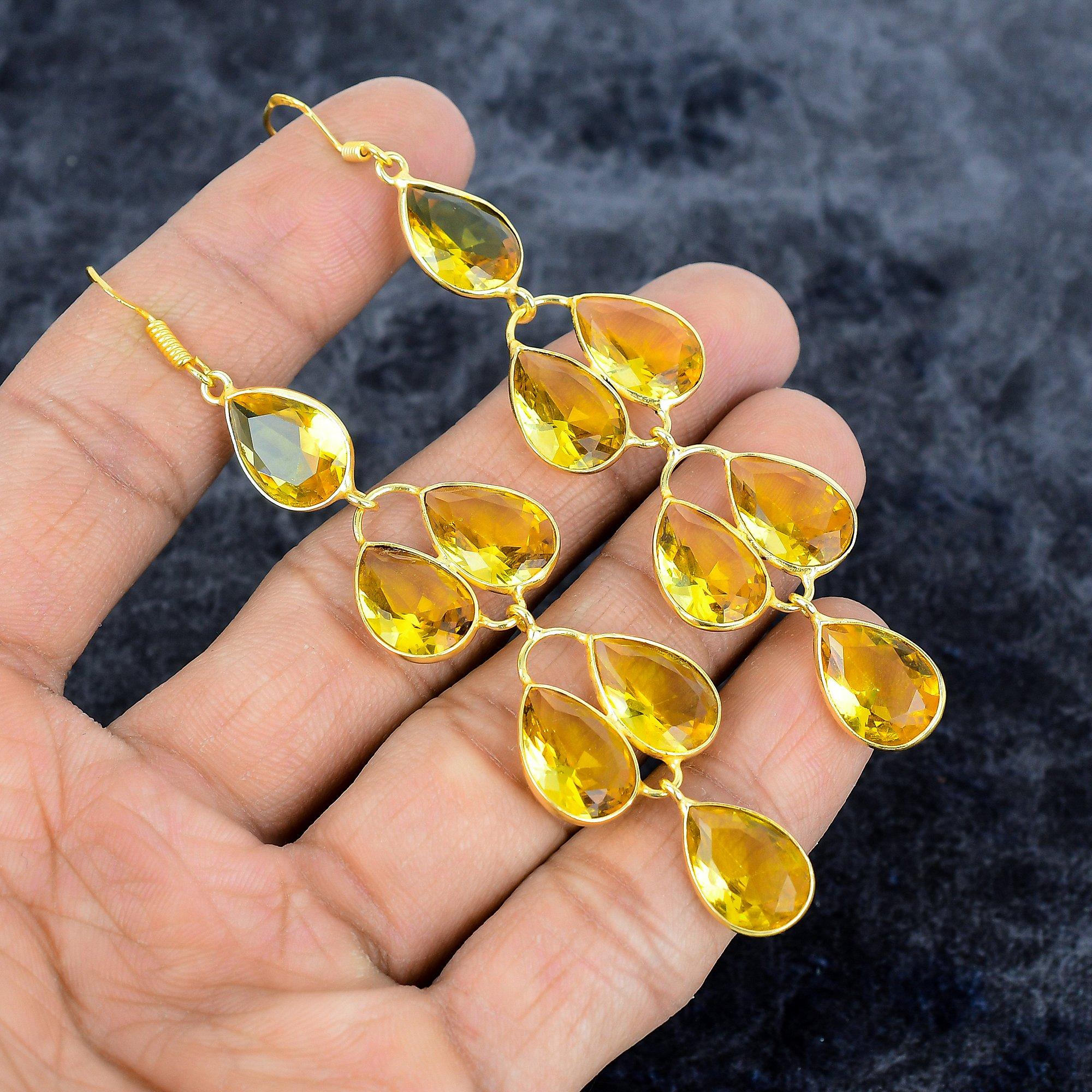 Цитрин Самоцвіт Ручна робота 925 Срібло Стерлінгове Ювелірні Вироби Сережка 3.82 M-2990
Цитрин Самоцвіт Ручна робота 925 Срібло Стерлінгове Ювелірні Вироби Сережка 3.82 M-2990