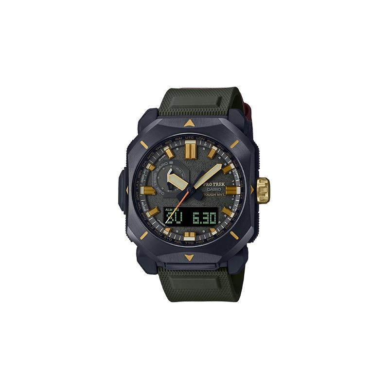 Casio PRO TREK Series-Disc Dual Display Outdoor Low Temperature Resistant Solar Powered Movement Quartz Movement Resin Strap Japanese PRW-6900Y-3PR чёрный
Casio PRO TREK Series-Disc Dual Display Outdoor Low Temperature Resistant Solar Powered Movement Quartz Movement Resin Strap Japanese PRW-6900Y-3PR чёрный