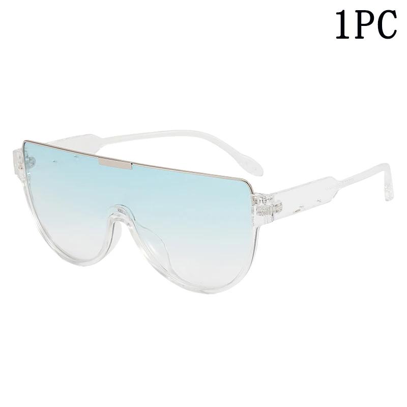 8 шт. Новые ретро-модные большие оправы, соединенные половинной оправой, бирюзовые солнцезащитные очки Netroots, те же самые антибликовые солнцезащитные очки