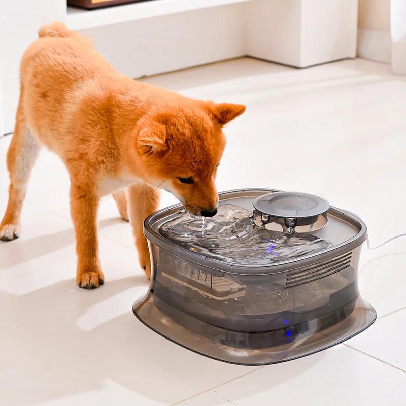 Pet Automatic Water Dispenser Circulation Filter Dog Cat Smart Water Dispenser Dog Bowl Pet Supplies Cat Bowls серый
Pet Automatic Water Dispenser Circulation Filter Dog Cat Smart Water Dispenser Dog Bowl Pet Supplies Cat Bowls серый
