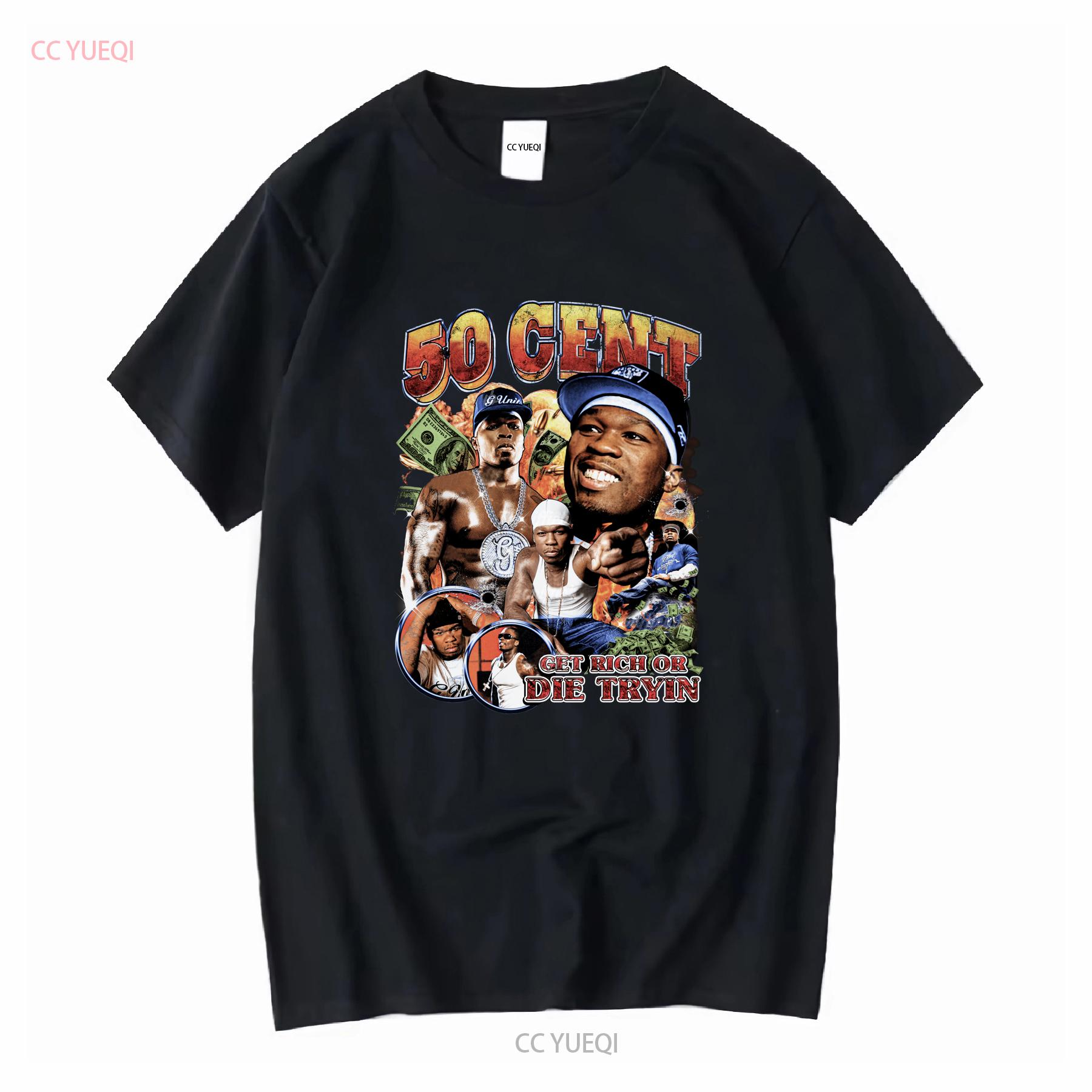 50 Cent T Shirt Hip Hop New York Vintage Retro Rap y2k LA vintage Washed Casual Comfortable Soft Unisex homme Breathable 4XL
50 Cent T Shirt Hip Hop New York Vintage Retro Rap y2k LA vintage Washed Casual Comfortable Soft Unisex homme Breathable 4XL