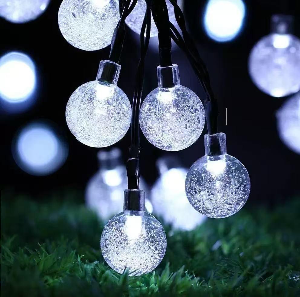 Solar-Powered Crystal Bubble String Lights - Outdoor Waterproof Decoration for Christmas & Festivals 5m 20 lights (Solar) холодный белый
Solar-Powered Crystal Bubble String Lights - Outdoor Waterproof Decoration for Christmas & Festivals 5m 20 lights (Solar) холодный белый