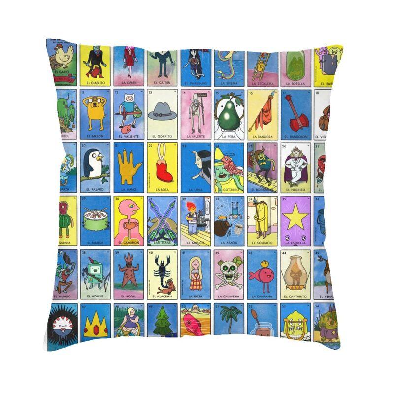 Custom Loteria Card Mexican Bingo Lottery Cushion Cover 45x45cm Home Decor 3D Printing Throw Pillow Case Living Room Double Side 30x30cm 12x12in
Custom Loteria Card Mexican Bingo Lottery Cushion Cover 45x45cm Home Decor 3D Printing Throw Pillow Case Living Room Double Side 30x30cm 12x12in
