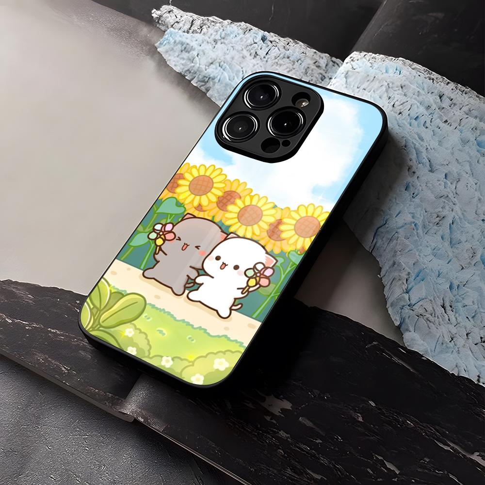 Fun Cartoon Peach Mochi Cat Phone Case Tempered Glass For IPhone 16 13 14 12 15 11 Pro Max Plus Mini X XR SE2020 Coque iPhone 13
Fun Cartoon Peach Mochi Cat Phone Case Tempered Glass For IPhone 16 13 14 12 15 11 Pro Max Plus Mini X XR SE2020 Coque iPhone 13