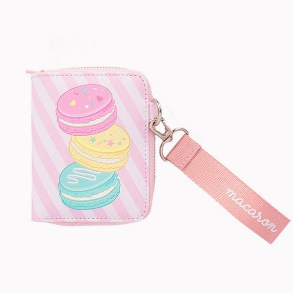 Гаманець на ремінці Sweet Macaron Жіночий гаманець на половину, картки, банкноти, монети Багаторазове зберігання на блискавці
Гаманець на ремінці Sweet Macaron Жіночий гаманець на половину, картки, банкноти, монети Багаторазове зберігання на блискавці