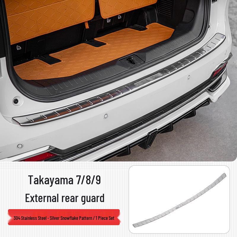 Stainless Steel Scuff Plate Welcome Pedal Protector for Wey Gaoshan 7/8/9
Stainless Steel Scuff Plate Welcome Pedal Protector for Wey Gaoshan 7/8/9
