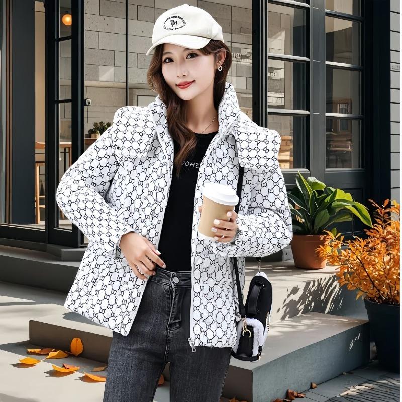 Женская короткая хлопковая одежда, новая модная хлопковая одежда высокого класса свободного кроя, теплая и утолщенная хлопковая куртка. 2XL белый
Женская короткая хлопковая одежда, новая модная хлопковая одежда высокого класса свободного кроя, теплая и утолщенная хлопковая куртка. 2XL белый