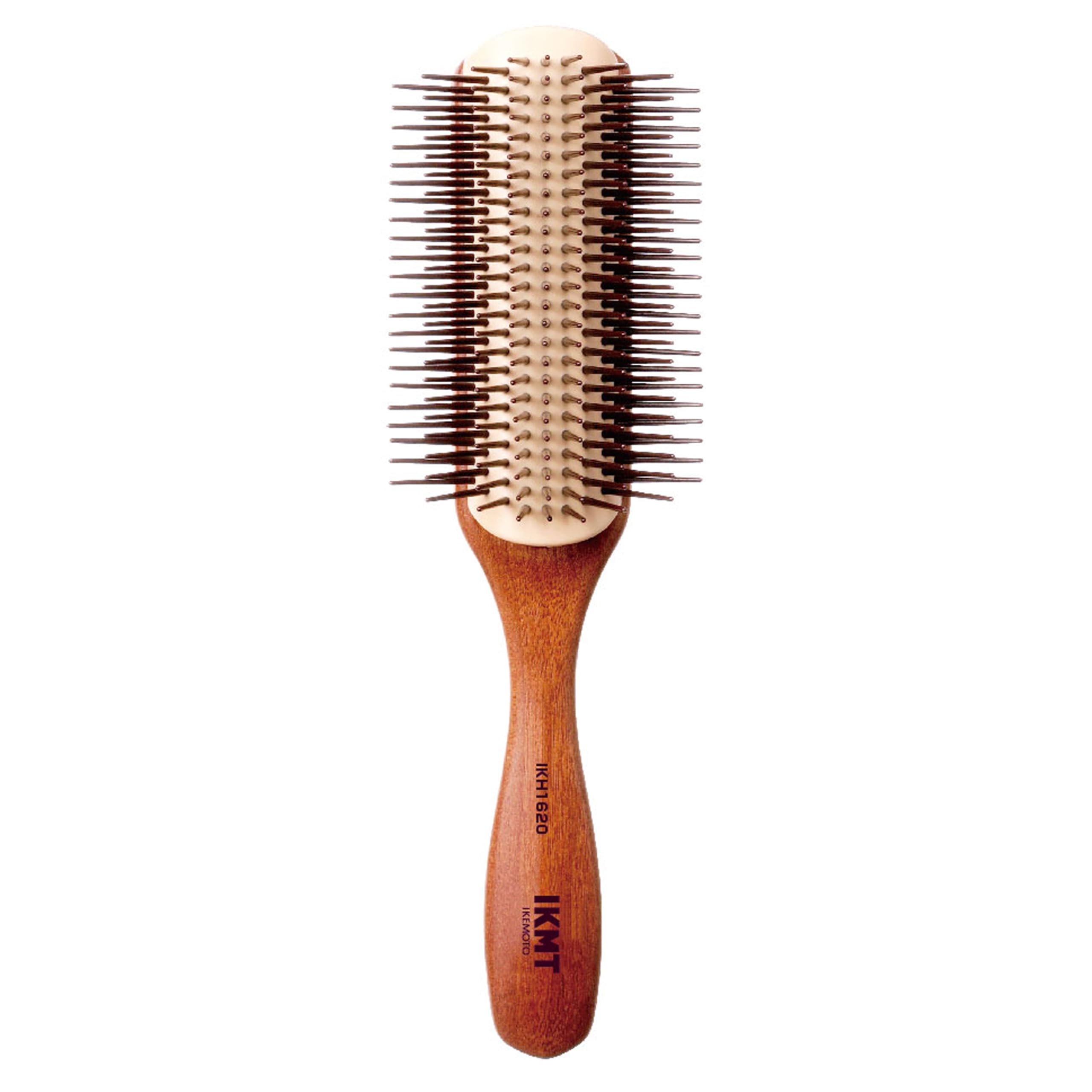 Ikemoto Brush Hair Blow Styling Brush Hair Soft IKH1620 Made in Japan Brush/IKMT Hardness (S) коричневий
Ikemoto Brush Hair Blow Styling Brush Hair Soft IKH1620 Made in Japan Brush/IKMT Hardness (S) коричневий
