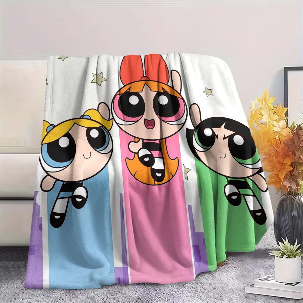 Rainbow The Powerpuff Girls flannel blanket, colorful for home use, perfect gift choice 75x90cm
Rainbow The Powerpuff Girls flannel blanket, colorful for home use, perfect gift choice 75x90cm