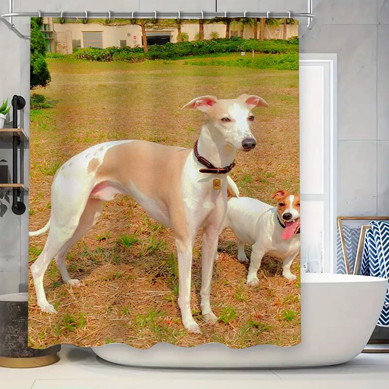 Canine Companions: Realistic Outdoor Dog Scene Shower Curtain for a Nature and Pet-Inspired Bathroom Décor 90x180cm
Canine Companions: Realistic Outdoor Dog Scene Shower Curtain for a Nature and Pet-Inspired Bathroom Décor 90x180cm