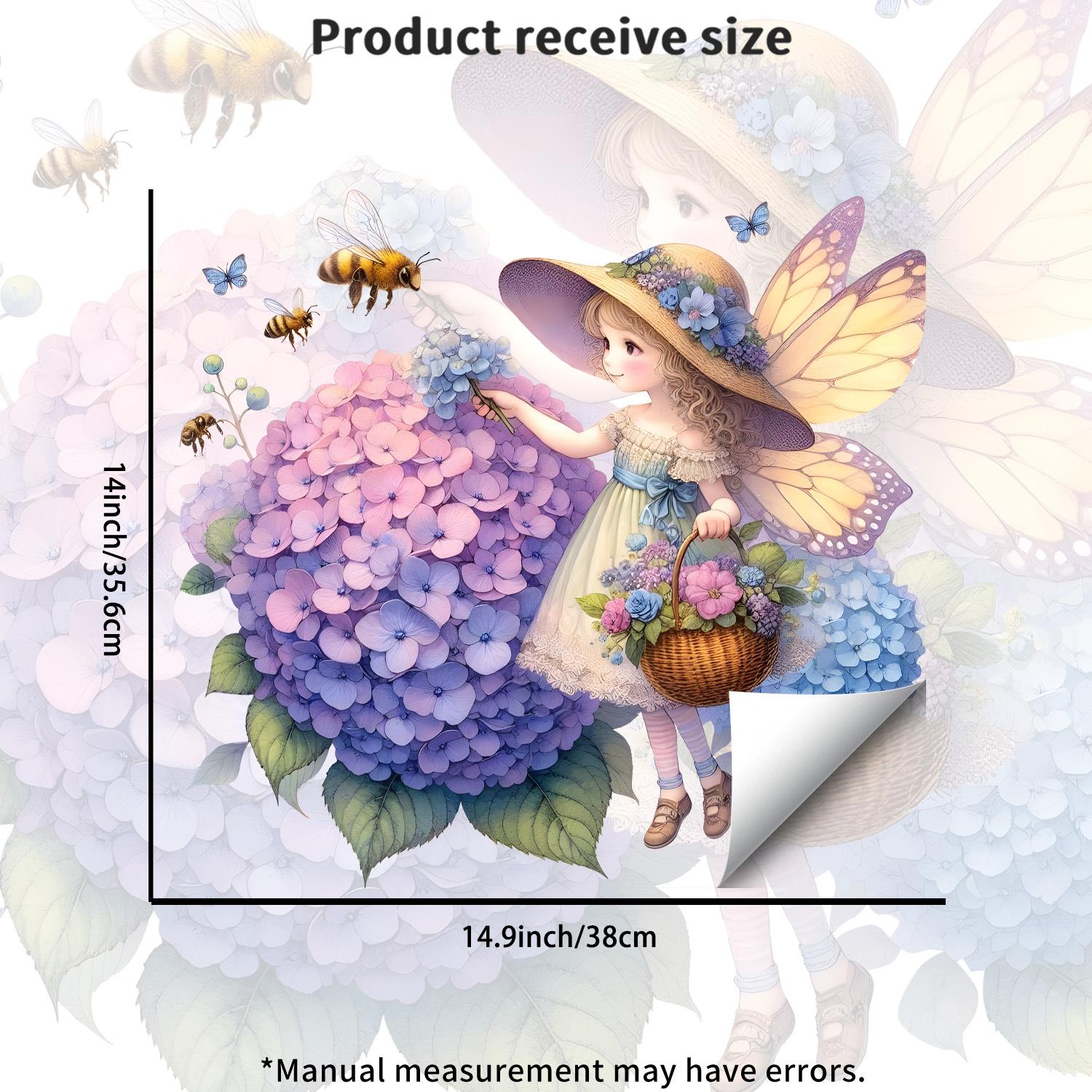 Creative Hydrangea Fairy Static Cling Wall Sticker for Kids Room Bedroom Living Room Home Decor 35.6x38cm разноцветный
Creative Hydrangea Fairy Static Cling Wall Sticker for Kids Room Bedroom Living Room Home Decor 35.6x38cm разноцветный