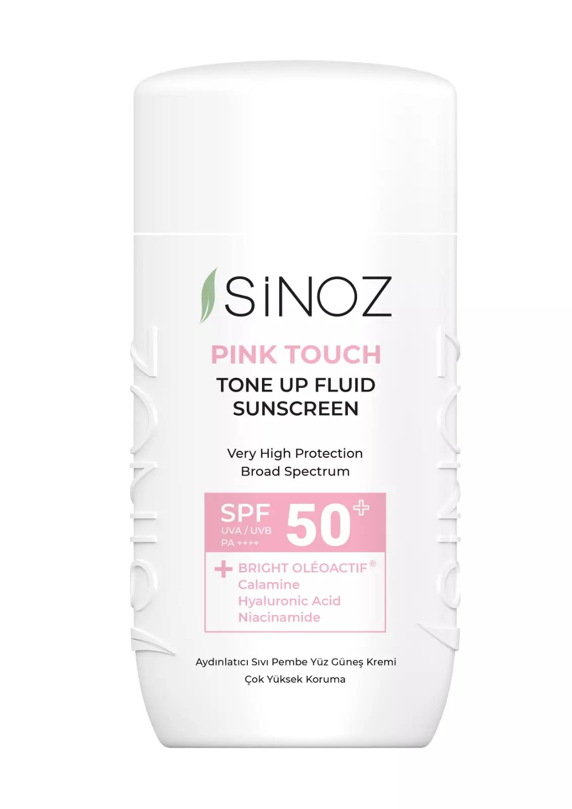 Sinoz Солнцезащитный тонизирующий флюид Pink Touch Tone Up, SPF50+ / PA++++, 50 мл 50 ML
Sinoz Солнцезащитный тонизирующий флюид Pink Touch Tone Up, SPF50+ / PA++++, 50 мл 50 ML