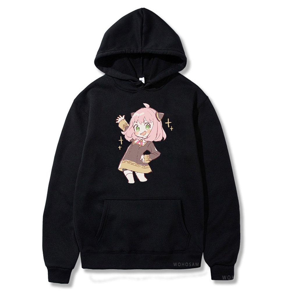 Spy X Family Anya Forger Hoodies Harajuku Kawaii Anime Printed Women Men Fashion Teen Pullover Winter Casual Warm Crewneck Sweatshirts
Spy X Family Anya Forger Hoodies Harajuku Kawaii Anime Printed Women Men Fashion Teen Pullover Winter Casual Warm Crewneck Sweatshirts