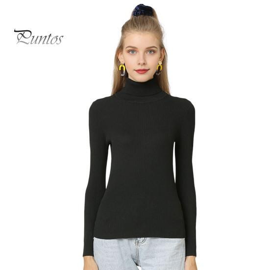 Женские топы с высоким воротником и длинным рукавом, облегающие, эластичные, трикотажные, однотонные, пуловеры, повседневная одежда S чёрный
Женские топы с высоким воротником и длинным рукавом, облегающие, эластичные, трикотажные, однотонные, пуловеры, повседневная одежда S чёрный