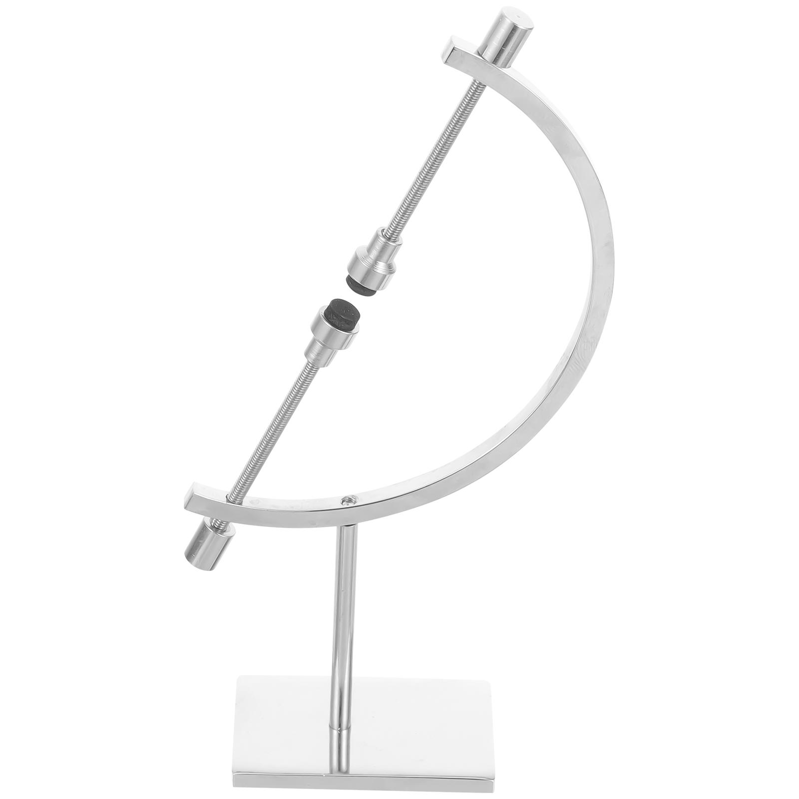 Adjustable Metal Sphere Stand Holder Display Base For Ball Stainless Steel Gold Plated Corner Bracket Hardware Support срібний
Adjustable Metal Sphere Stand Holder Display Base For Ball Stainless Steel Gold Plated Corner Bracket Hardware Support срібний