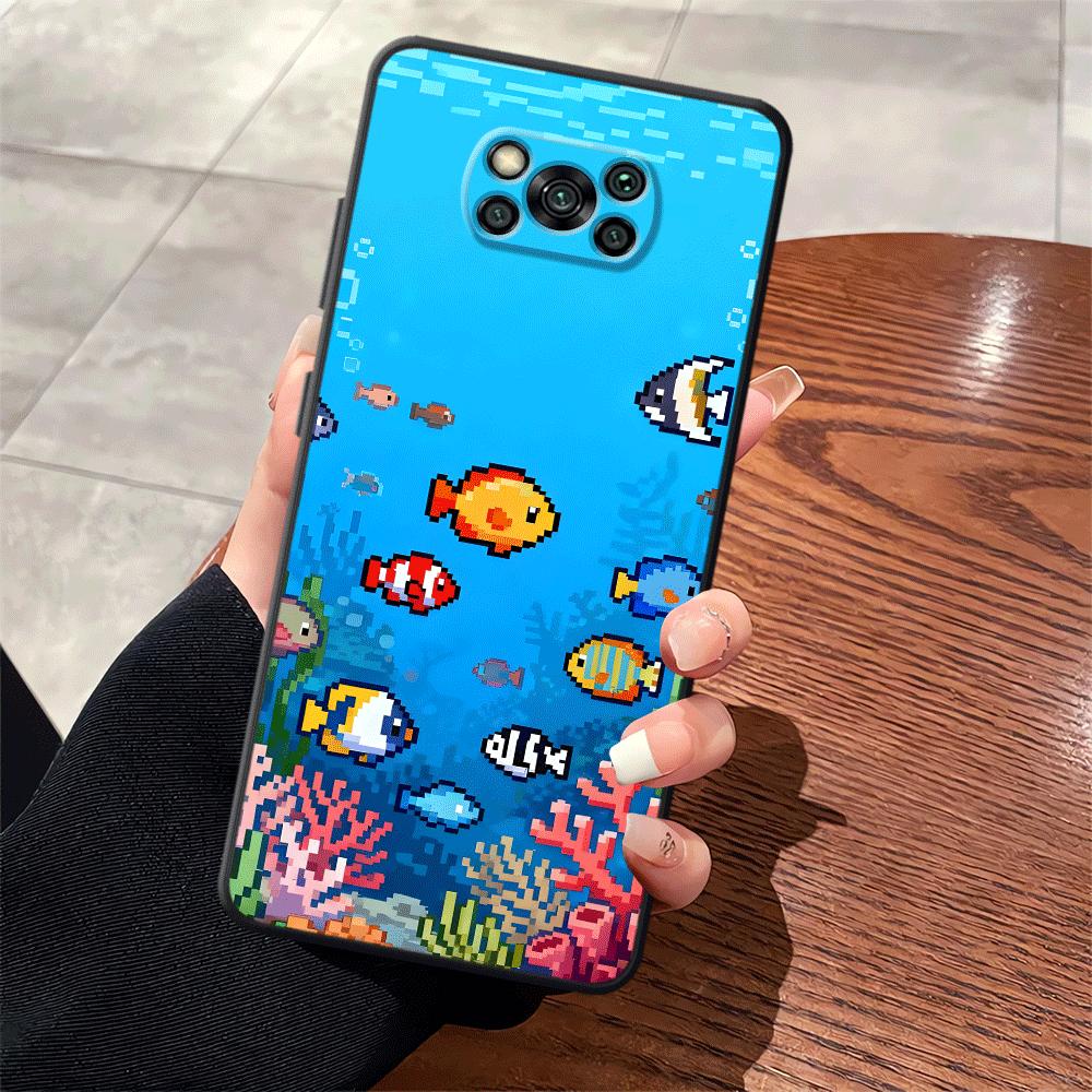 Cartoon Cute Fish Case for Xiaomi Poco F8 X3 X4 X5 X7 Pro M3 M4 M7 M5 C50 F1 F3 C71 C61 C75 Funda Phone Cover Poco C51
Cartoon Cute Fish Case for Xiaomi Poco F8 X3 X4 X5 X7 Pro M3 M4 M7 M5 C50 F1 F3 C71 C61 C75 Funda Phone Cover Poco C51