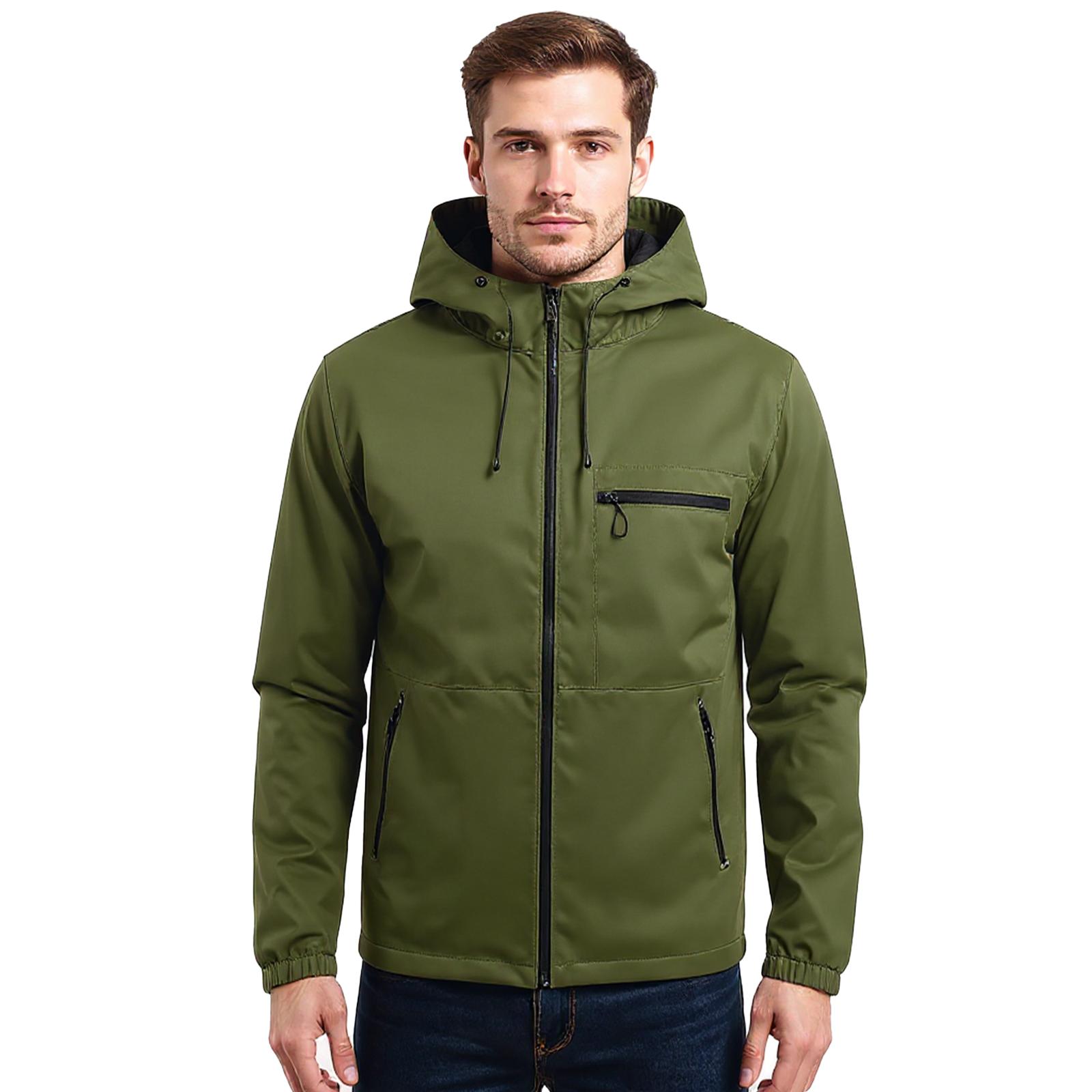 Men s Hooded Casual Waterproof Jacket L
Men s Hooded Casual Waterproof Jacket L