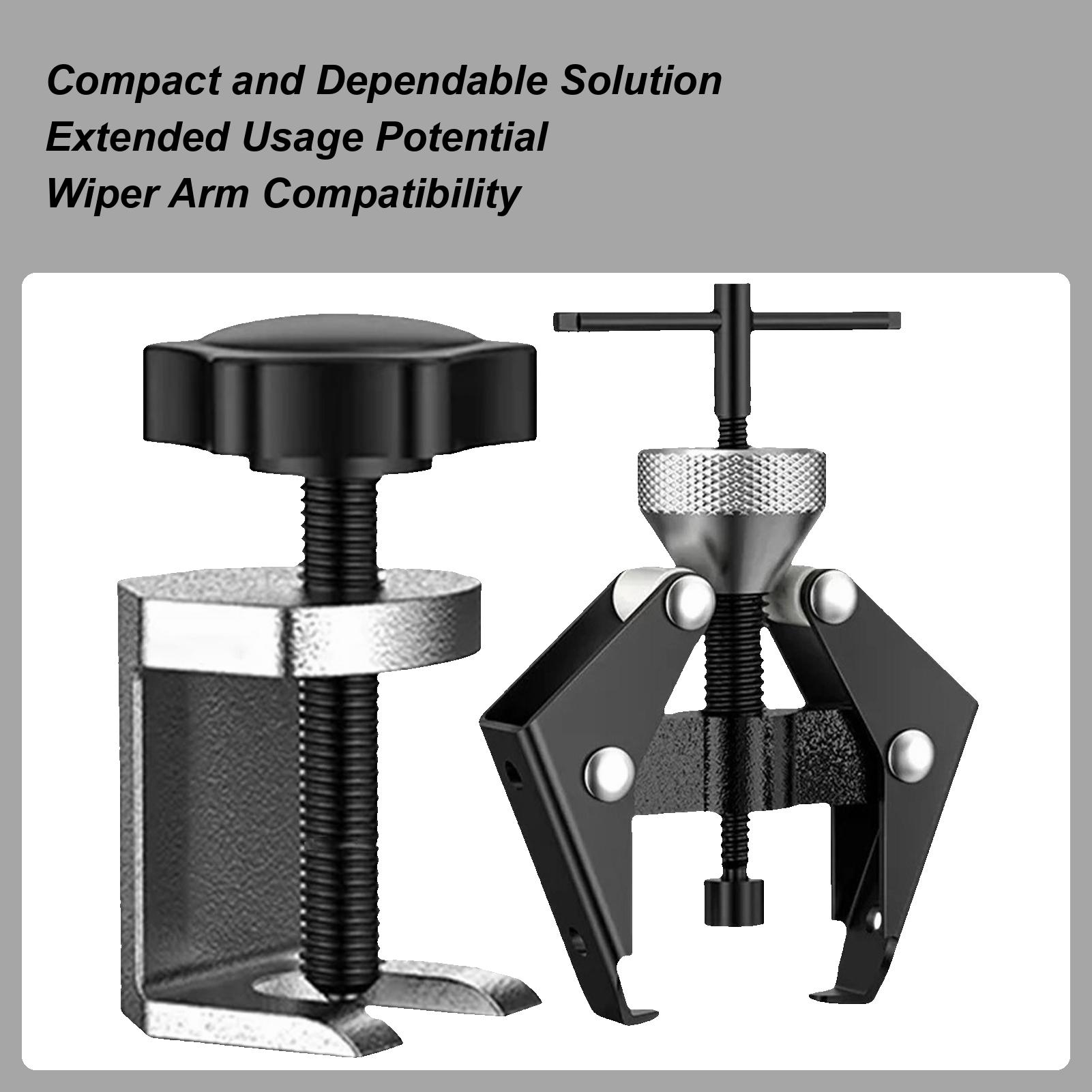 Wiper Arm Removal Tool Car Windshield Wiper Arm Puller Tool Multi Functional Bearing Removal Equipment for Sedan RV Truck CN
Wiper Arm Removal Tool Car Windshield Wiper Arm Puller Tool Multi Functional Bearing Removal Equipment for Sedan RV Truck CN