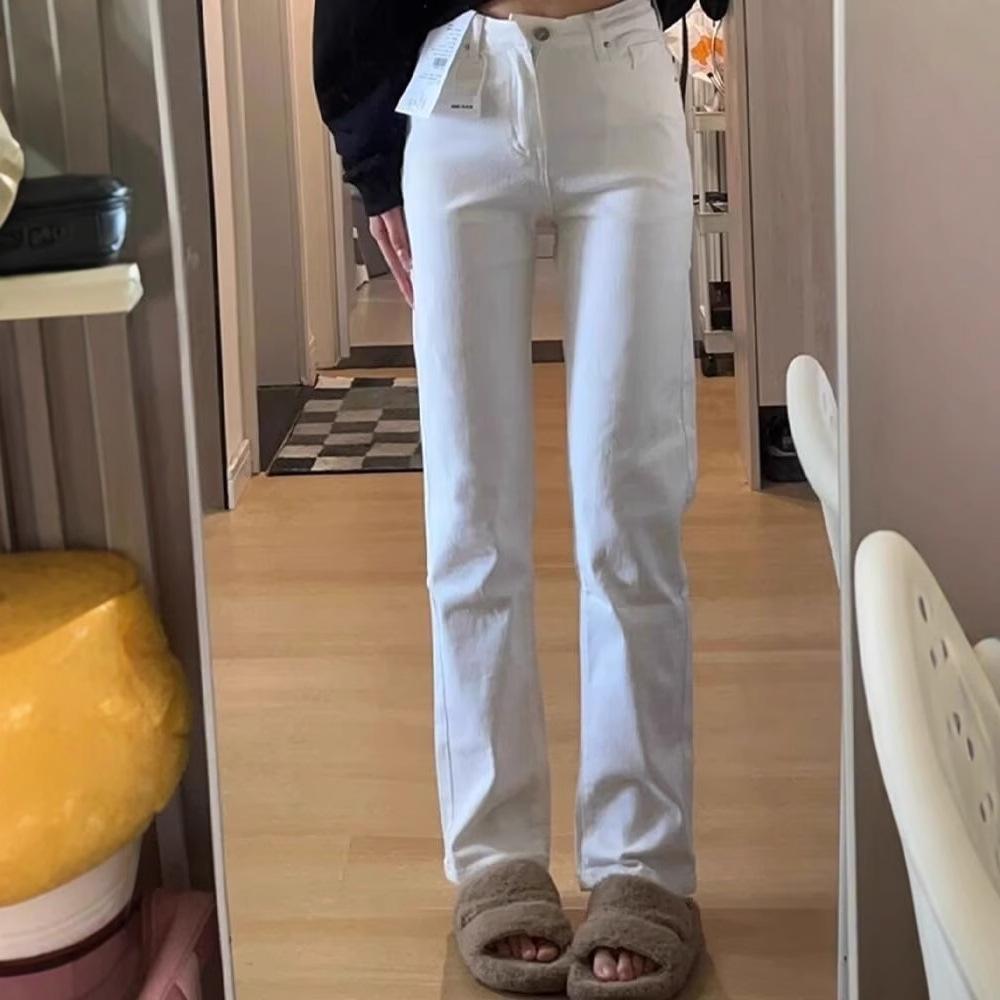 Women s Tall High-Waisted Slim-Fit Straight-Leg Jeans - Extra-Long Cigarette Pants for Spring & Autumn S белый
Women s Tall High-Waisted Slim-Fit Straight-Leg Jeans - Extra-Long Cigarette Pants for Spring & Autumn S белый