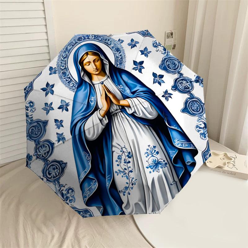 1PC blue white floral patternAutomatic Open/Close Umbrella with Windproof, 8-Rib Sturdy Canopy, Durable Ribs, Fashionable Design1284A
1PC blue white floral patternAutomatic Open/Close Umbrella with Windproof, 8-Rib Sturdy Canopy, Durable Ribs, Fashionable Design1284A
