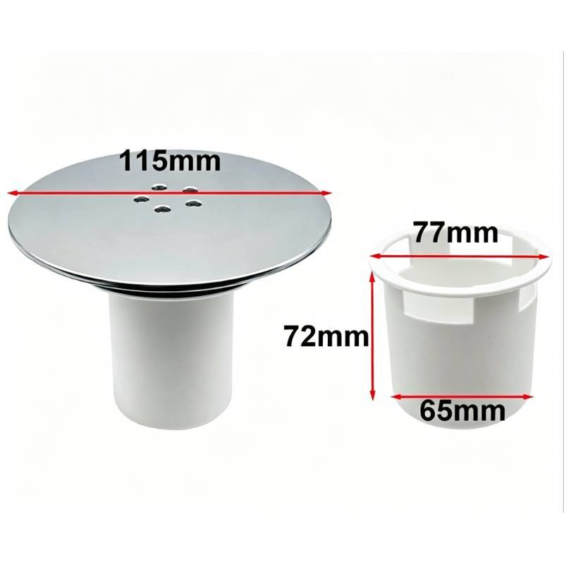 Abs Plastic Modern Shower Drain Cover With Antiodor And Anticlog Features For Bathroom Plumbing Accessories
Abs Plastic Modern Shower Drain Cover With Antiodor And Anticlog Features For Bathroom Plumbing Accessories