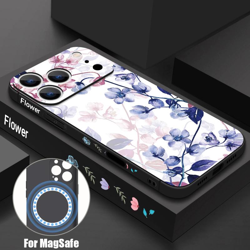 Colorful Flowers Print Case For iPhone 17 Pro Max iPhone 16 15 14 13 Pro Max Magnetic For Magsafe Soft Silicone Phone Back Cover iPhone 13 Pro
Colorful Flowers Print Case For iPhone 17 Pro Max iPhone 16 15 14 13 Pro Max Magnetic For Magsafe Soft Silicone Phone Back Cover iPhone 13 Pro