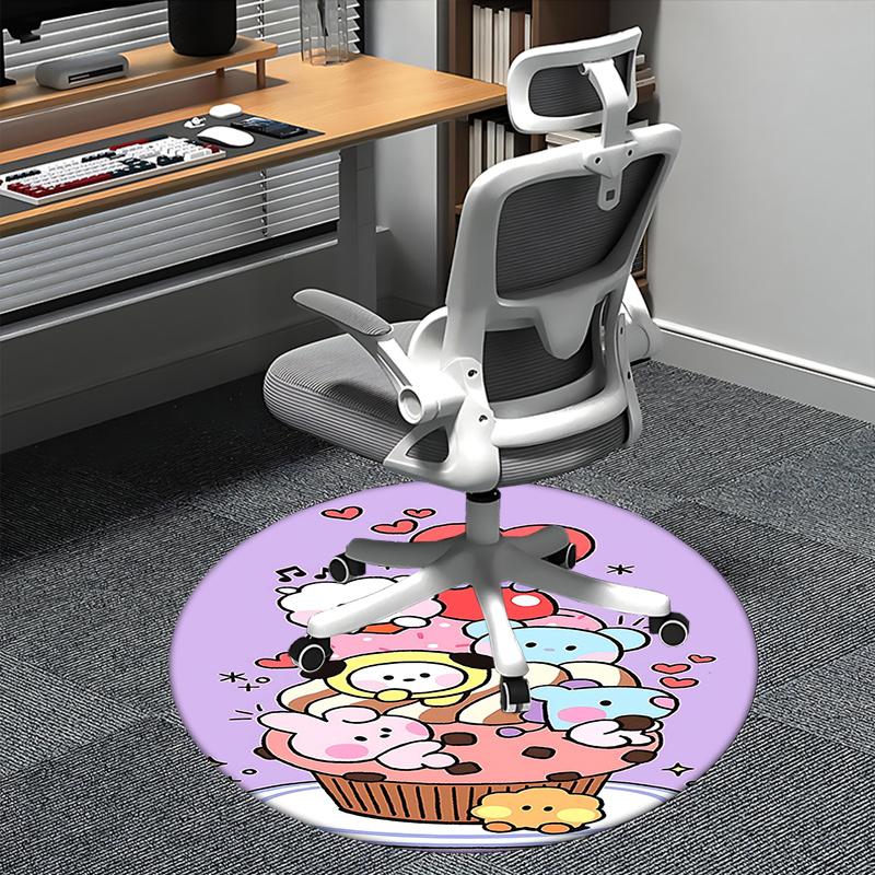 K-Pop Chair mat Round Rug-Office carpet, Non-slip, Suitable for Living Rooms, Bedrooms Decor.1205487a 80cm by 80cm
K-Pop Chair mat Round Rug-Office carpet, Non-slip, Suitable for Living Rooms, Bedrooms Decor.1205487a 80cm by 80cm