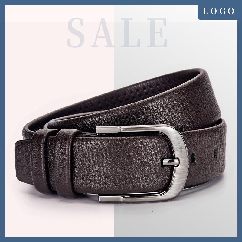 Мужской ремень из натуральной кожи с пряжкой-штифтом, узор личи, ширина 3,8 см, модный и универсальный для джинсов 120 cm
Мужской ремень из натуральной кожи с пряжкой-штифтом, узор личи, ширина 3,8 см, модный и универсальный для джинсов 120 cm