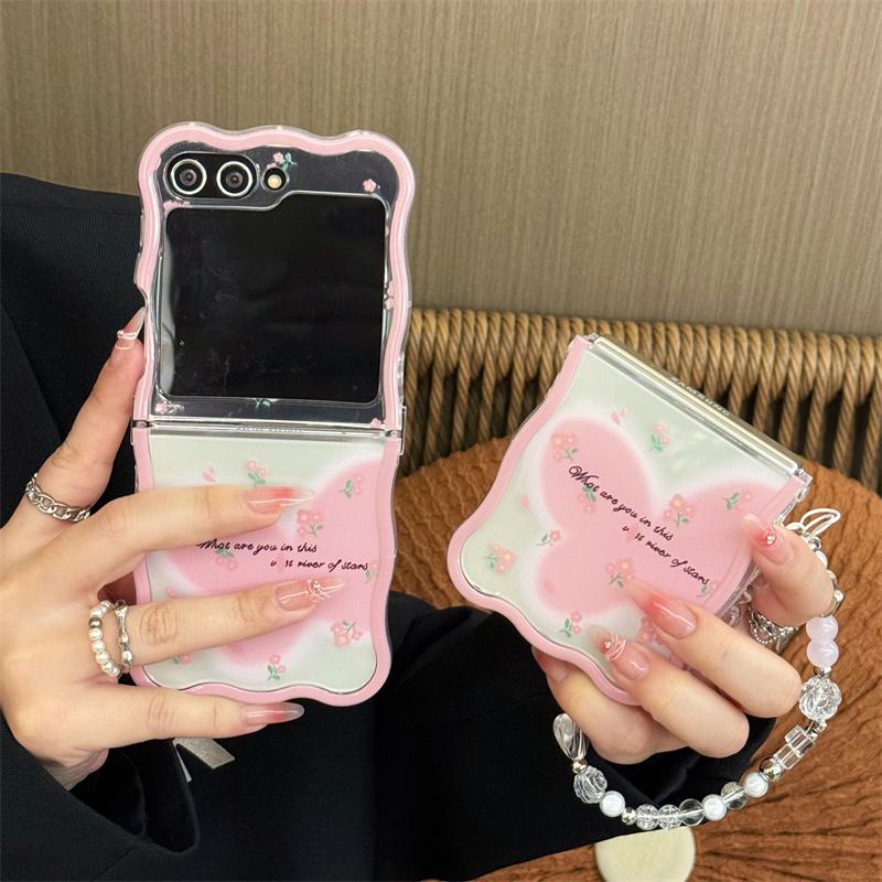 For Samsung Galaxy Z Flip 3 4 5 Case Cute Butterfly Flower Bracelet Wave Clear Shockproof Cover For Samsung Z Flip5 ZFlip5 For Z Flip 5
For Samsung Galaxy Z Flip 3 4 5 Case Cute Butterfly Flower Bracelet Wave Clear Shockproof Cover For Samsung Z Flip5 ZFlip5 For Z Flip 5