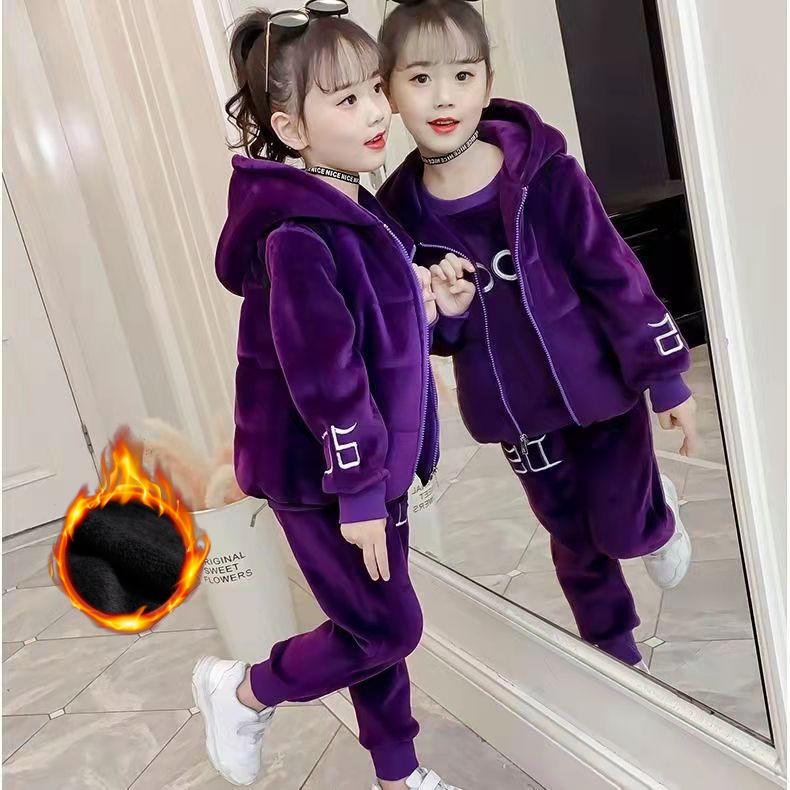Winter Girls Tracksuit Autumn Toddler Teenager Clothes Tiger Velvet Jacket + Hoodie + Pant Children Kids Three-piece Set 8 -12 Year 100 фиолетовый
Winter Girls Tracksuit Autumn Toddler Teenager Clothes Tiger Velvet Jacket + Hoodie + Pant Children Kids Three-piece Set 8 -12 Year 100 фиолетовый