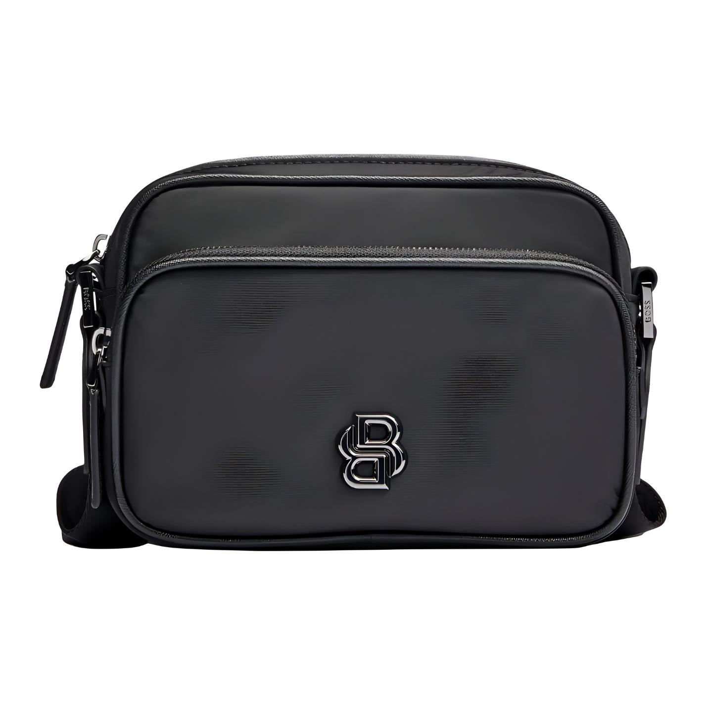 Hugo Boss Double Letter Interwoven Pattern Metal Decoration Fabric Crossbody Bag Unisex bags Black 50516790 Basic Set (Bag+Dust Bag)
Hugo Boss Double Letter Interwoven Pattern Metal Decoration Fabric Crossbody Bag Unisex bags Black 50516790 Basic Set (Bag+Dust Bag)