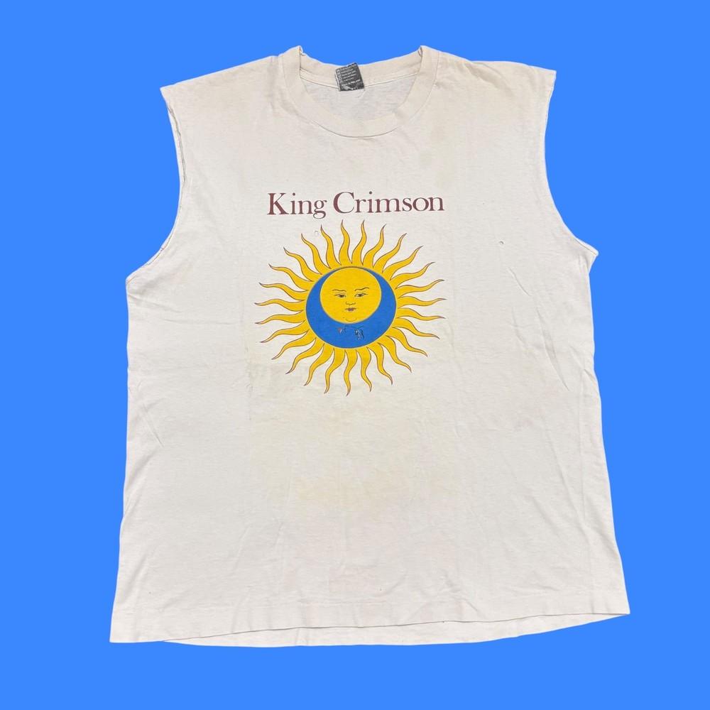 Vintage King Crimson Shirt XL Sleeveless Top 90s Tour Concert Prog Rock Band Tee Unisex T-Shirt XXXL
Vintage King Crimson Shirt XL Sleeveless Top 90s Tour Concert Prog Rock Band Tee Unisex T-Shirt XXXL