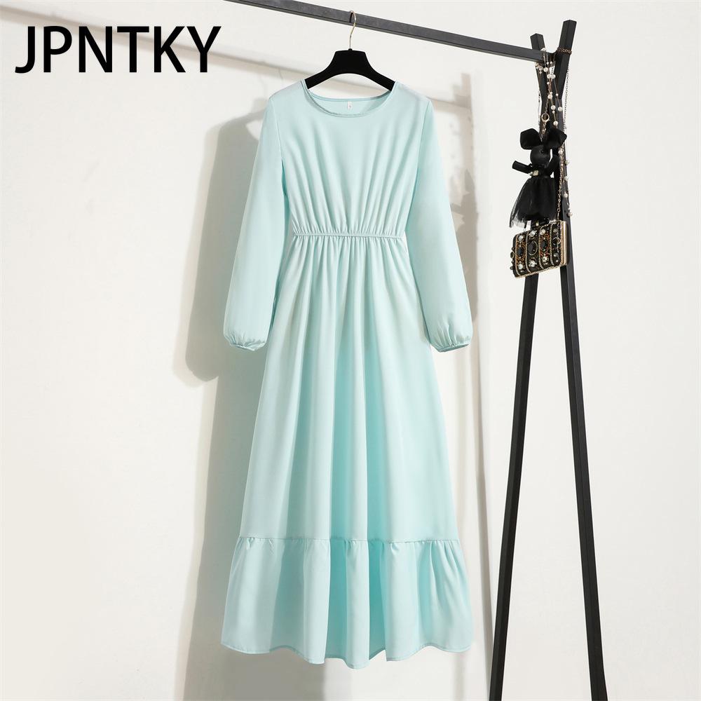 JPNTKY 25 цветов Весенние женские платья макси Повседневное платье с длинным рукавом и цветочным принтом с круглым вырезом Женское длинное платье Бохо Пляжная вечеринка Mujer Vestidos Мусульманское платье XL
JPNTKY 25 цветов Весенние женские платья макси Повседневное платье с длинным рукавом и цветочным принтом с круглым вырезом Женское длинное платье Бохо Пляжная вечеринка Mujer Vestidos Мусульманское платье XL