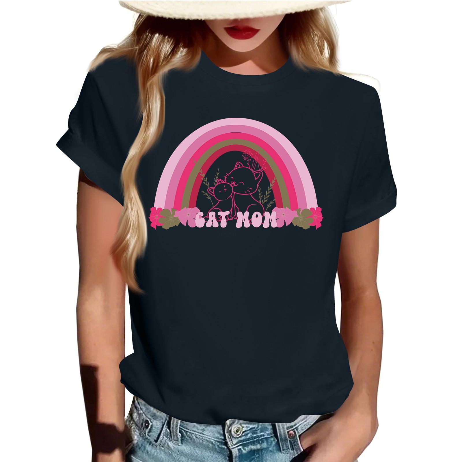 Повсякденна повсякденна футболка з літерами з принтом і круглим вирізом для дорослих із короткими рукавами XXL Темно-синій
Повсякденна повсякденна футболка з літерами з принтом і круглим вирізом для дорослих із короткими рукавами XXL Темно-синій